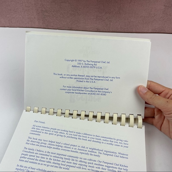 The Pampered Chef Recipes From The Heart Cookbook - Picture 4 of 5